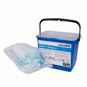 Clean 'n Easy vloermop kant & klaar blauw 25 doeken