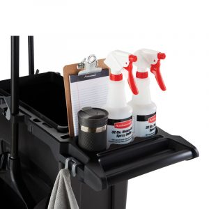 Schoonmaakkar afvalinzamelaar Slim Jim Rim Caddy zwart