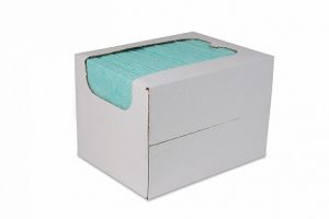 Reinigingsdoek in dispenserdoos 38x40 cm Groen 50 stuks