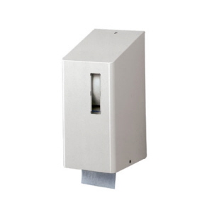 Toiletrolhouder RVS Wit coating TRU 2 EP