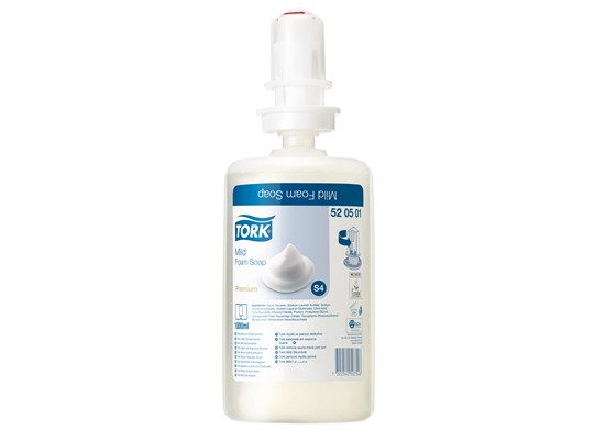 Tork S4 Premium zeep mild, S4, doos 6 x 1 liter (520501)