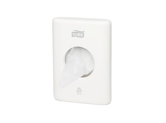 Dispenser damesverbandzakjes B5 Wit per stuk Tork