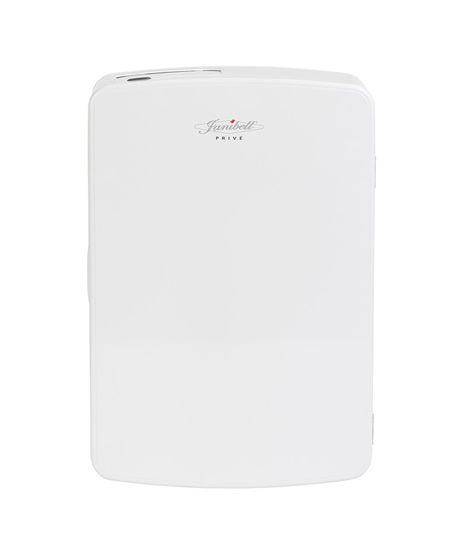 Janibell Privé Sanitaire afvalbak 7,5 liter, Wit