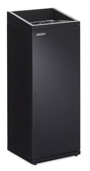 Janibell T330 afvalbak 75,7 liter, zwart