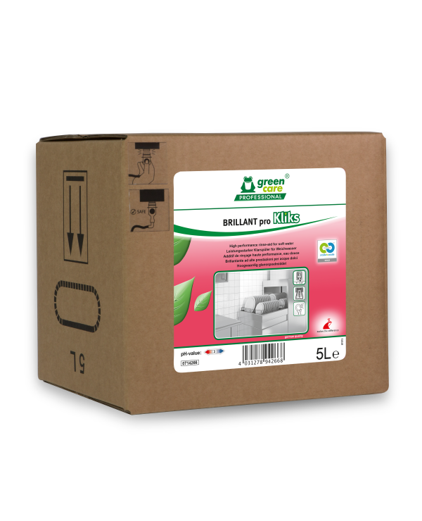 BRILLANT proKliks glansmiddel voor zacht water 1 x 5 liter