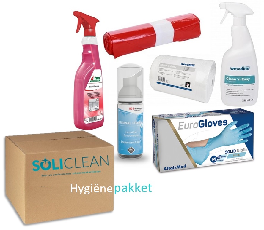 Soli's Hygiënepakket voor persoonlijke hygiëne en grondige schoonmaak