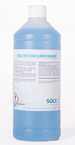 Glas- en Interieurreiniger 1 x 1 liter flacon met klapdop