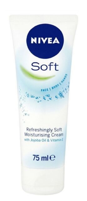 NIVEA Soft face, body, handcrème 6 x 75 mL