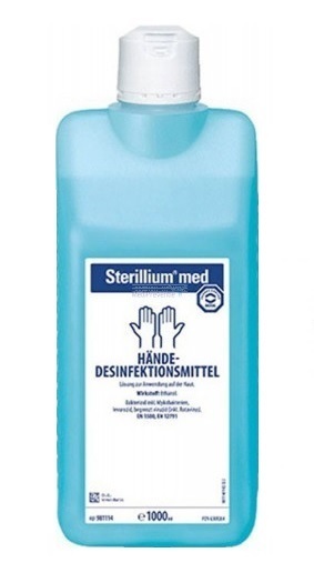 Sterillium med handdesinfectie geur-kleurstofvrij 1 L