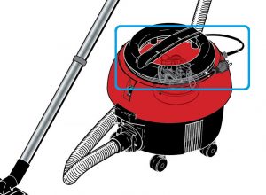 Netsnoer afneembaar (voor s10+Plus) 10 meter lang