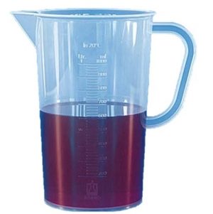 Maatbeker met maatverdeling 2 liter