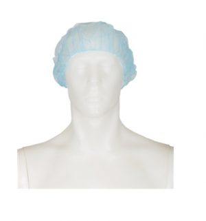 Haarnet, Non-Woven, Gestapeld, Blauw, 1 maat, ds 1000 stuks