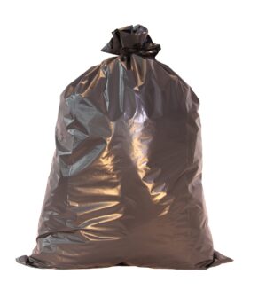 Afvalzak HDPE 58 x 100 cm Grijs T23 70 L doos 25 x 20 stuks