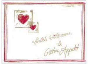 Tischsets Placemats papier kwaliteit Guten Appetit 500 st