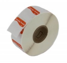 Daglabel zaterdag beschrijf-/afneembaar 25x25mm, 1000 st