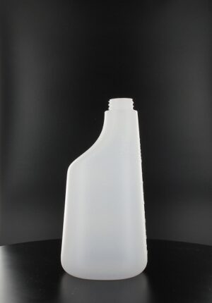 Ovale fles 650 ml met maatverdeling 42 gr. 28/400