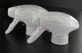 Spraykop voor 650 ml flacon wit/transparant 28/400