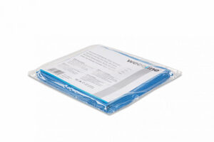 Microvezel reinigingsdoek, nonwoven 140 gr blauw 5 stuks