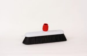 Zaalveger kunststof haar 30 cm met dop