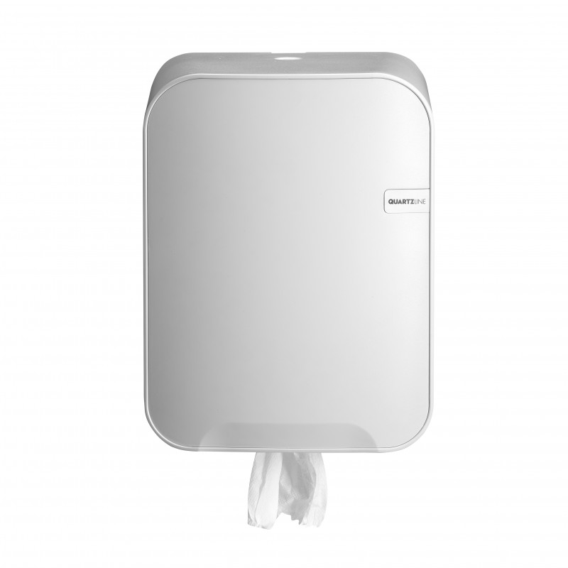 Poetsroldispenser Midi White Quartz