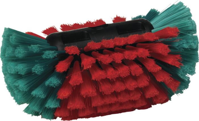 Velgborstel groot ovaal met watertoevoer 23 cm