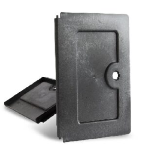 2-delige deksel zwart tbv opbergboxen