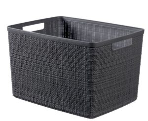 Curver Jute mandje 20 L  donkergrijs