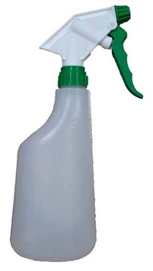 Sprayflacon 650 ml met spraykop Groen