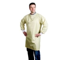 CMT isolatieschort PP Non Woven met PE coating 10x10 stuks met mouw