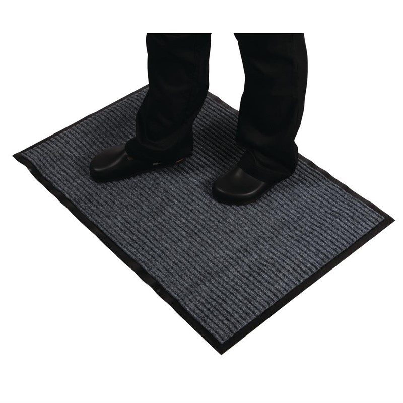 Afwasbare schoonloopmat met antislip 60 x 90 cm - Afbeelding 2