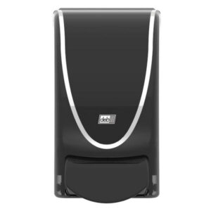 Dispenser Transparant zwart/chroom W01 1 liter