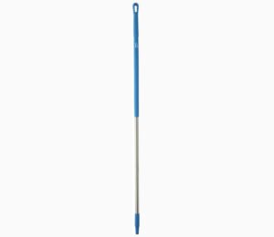Hygiene steel ergonomisch RVS 150 cm Blauw