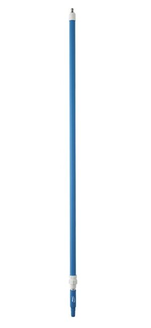 Hygiene steel ergonomisch telescopisch 160-278 cm Blauw