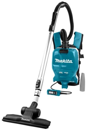 Makita 2x18V Rugstofzuiger zonder accu's en lader