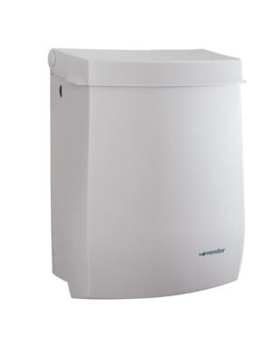 Miniwandbak Vision ABS kunststof, Metal kleurig