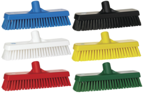Vikan Vloerschrobber 30cm Hard Diverse Kleuren
