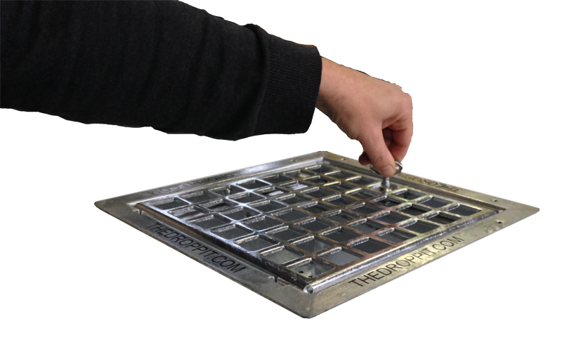 Basic, asbaktegel verzinkt - Afbeelding 2