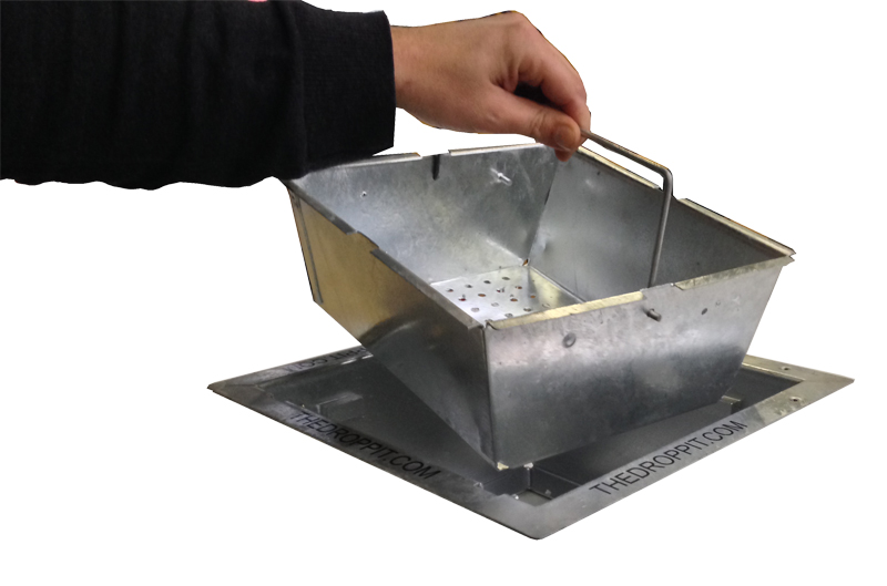 Basic, asbaktegel verzinkt - Afbeelding 4