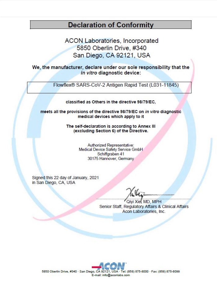 Flowflex korte neustest, sneltest voor zelfgebruik - Afbeelding 4