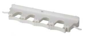 Vikan Ophangrek met 4 klemmen en 2 haakjes Wit