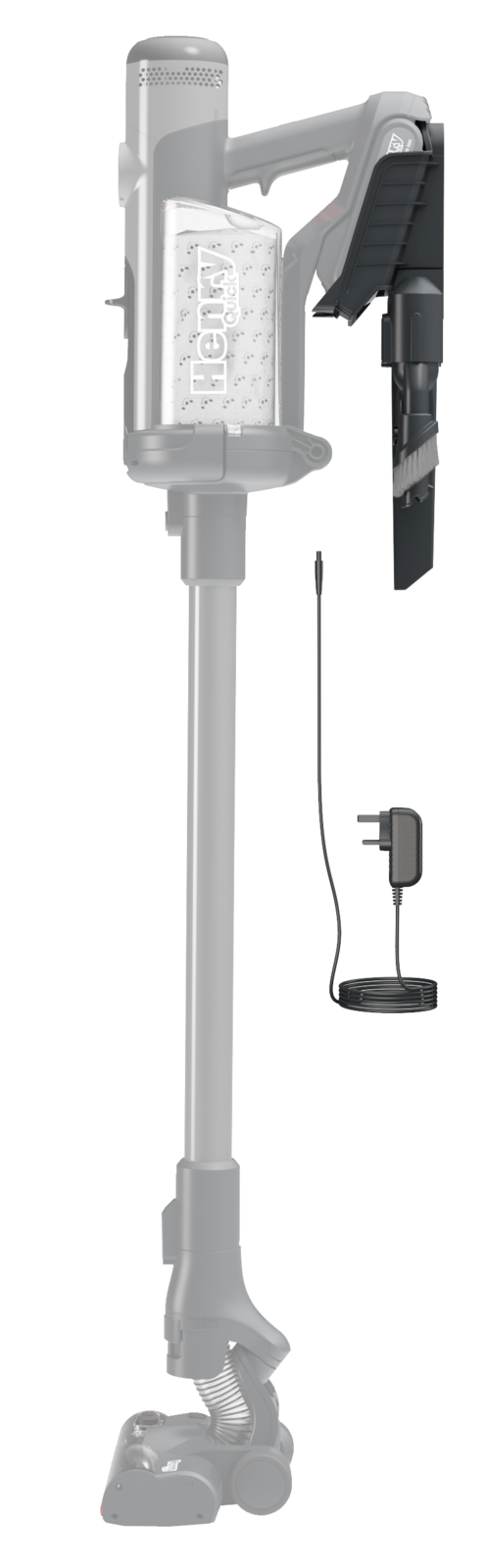 Steelstofzuiger Numatic Quick NQ100 graphite incl 2x batt - Afbeelding 3