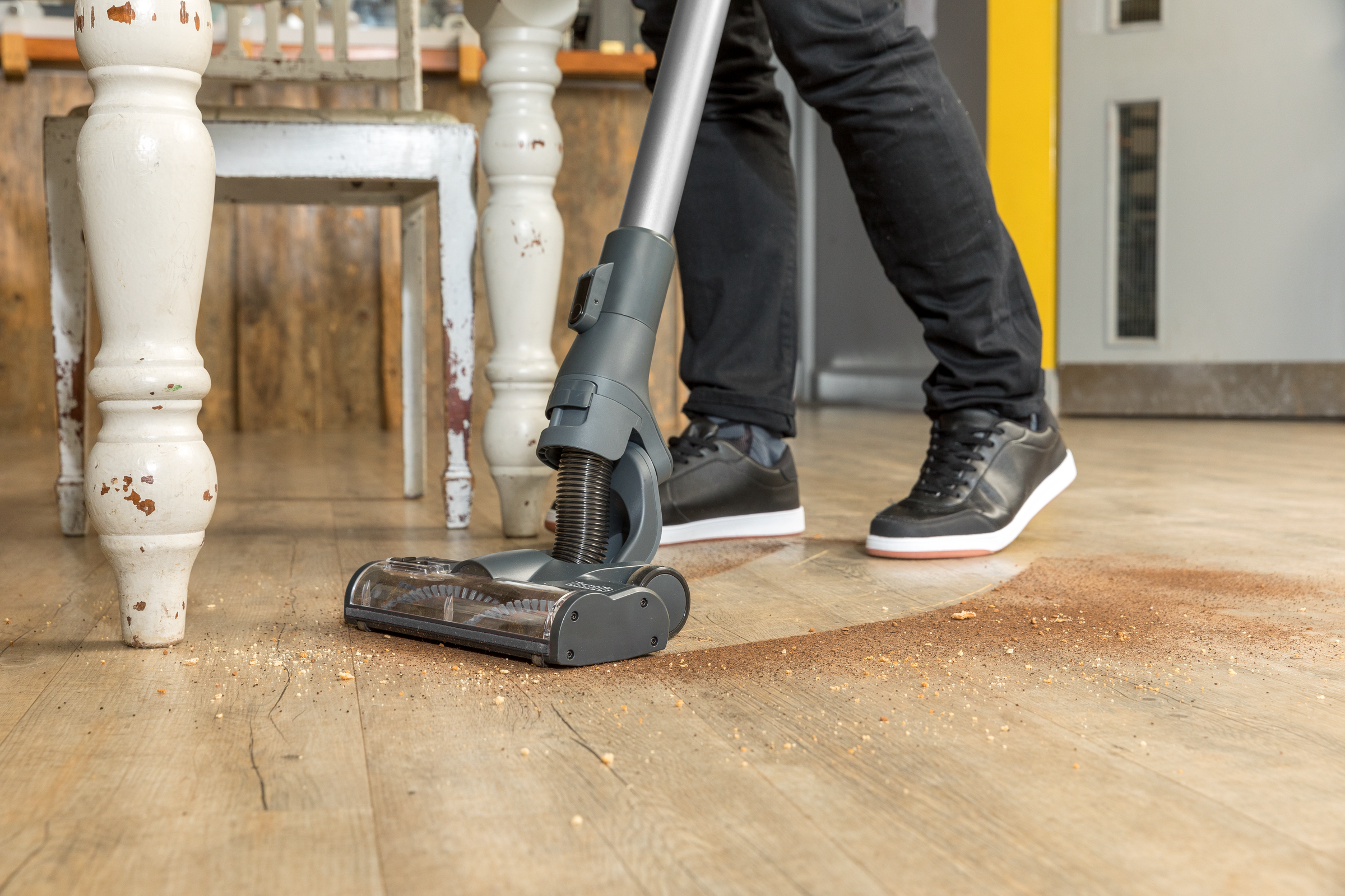 Steelstofzuiger Numatic Quick NQ100 graphite incl 2x batt - Afbeelding 4