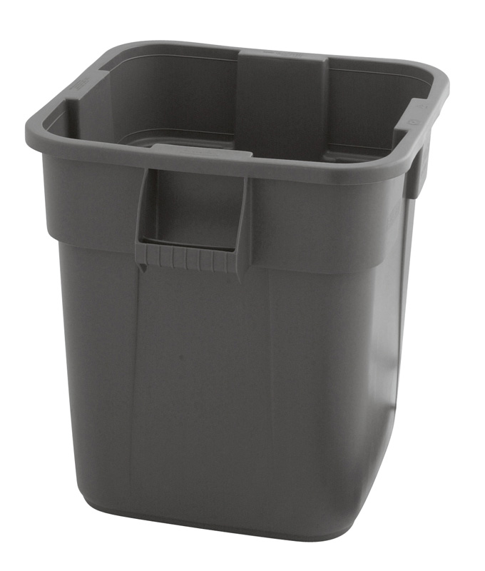 Vierkante Brute container Grijs 151,4 liter