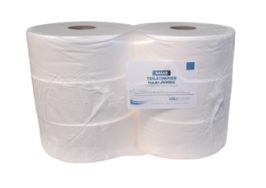 ECO Jumborol maxi cel. 2 lgs tissue Wit, pak 6 x 300 meter