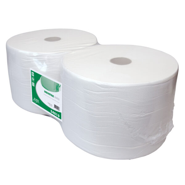 Industriepapier recycled wit 1 lgs 1000mx23cm 2rol