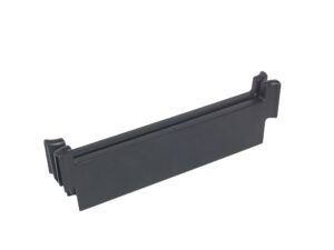 Verdeelstuk vuilunit (zwart) t.b.v. SM werkwagens