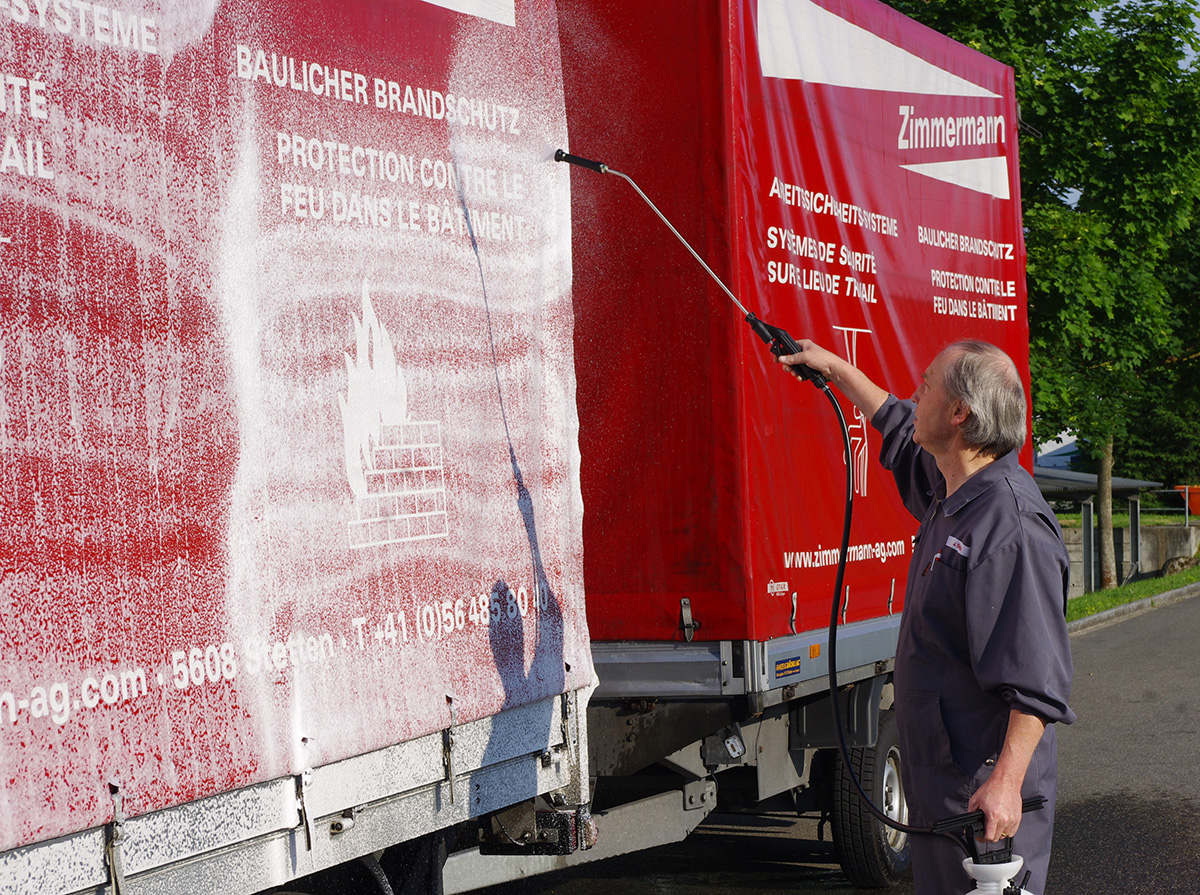 Foam-Matic 5 E spuit met schuimdop (Alkaline) - Afbeelding 3