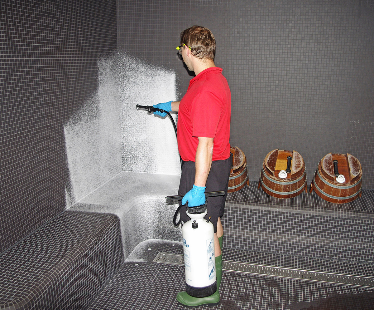 Foam-Matic 5 E spuit met schuimdop (Alkaline) - Afbeelding 4