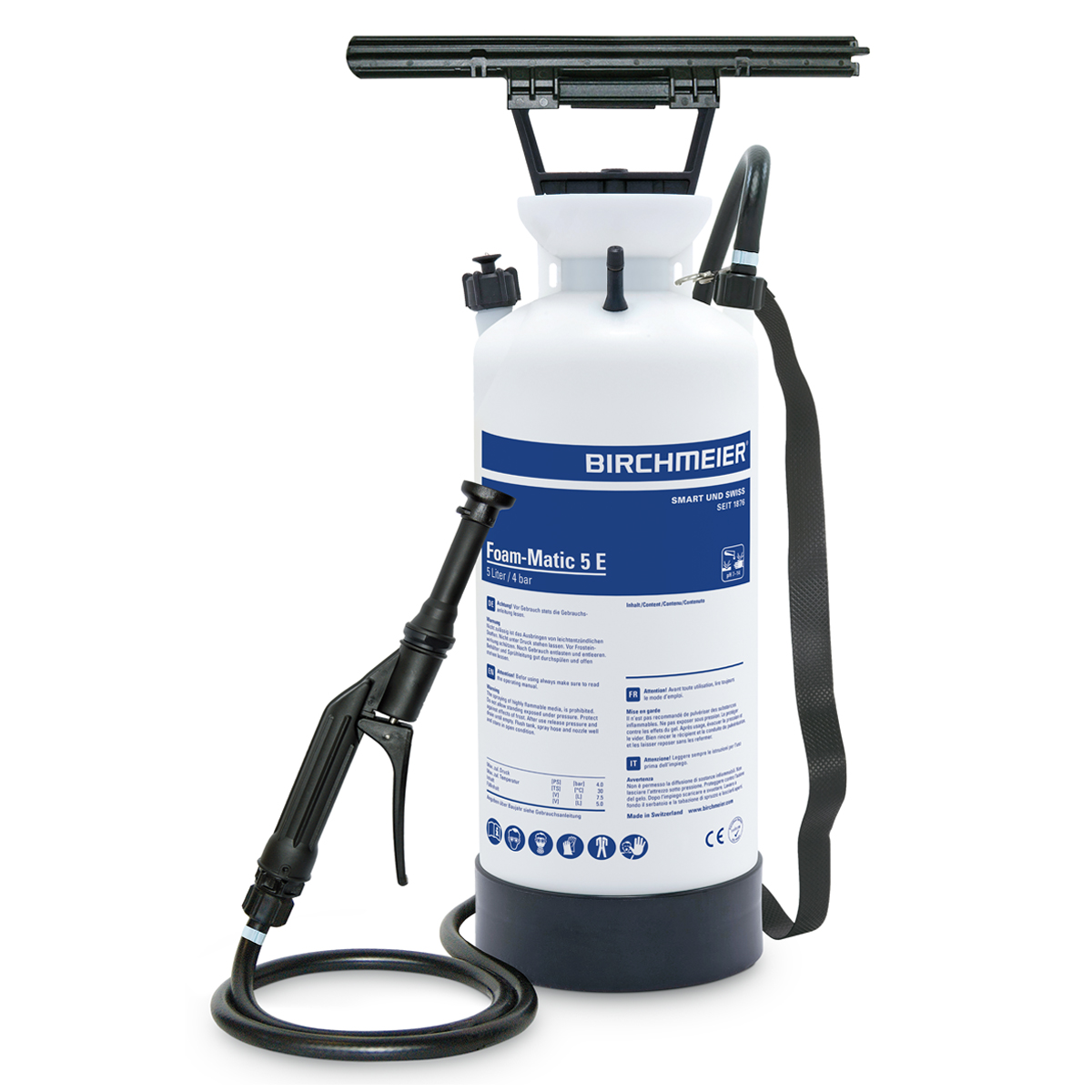 Foam-Matic 5 E spuit met schuimdop (Alkaline)