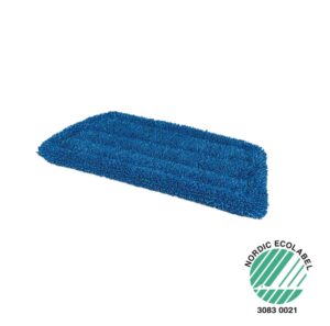 Microvezel vlakmop (klamvochtig gebruiken) 28cm Blauw
